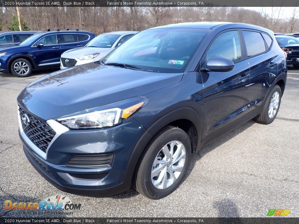 2020 Hyundai Tucson SE AWD Dusk Blue / Black Photo #5