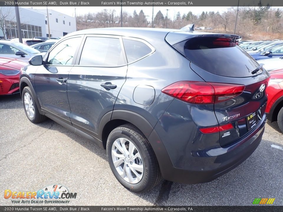 2020 Hyundai Tucson SE AWD Dusk Blue / Black Photo #6