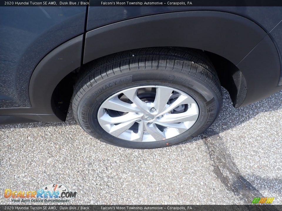 2020 Hyundai Tucson SE AWD Dusk Blue / Black Photo #7