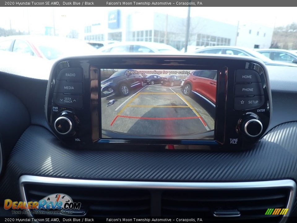 2020 Hyundai Tucson SE AWD Dusk Blue / Black Photo #14