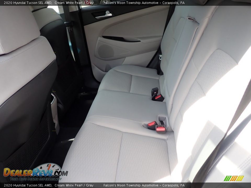 2020 Hyundai Tucson SEL AWD Cream White Pearl / Gray Photo #8