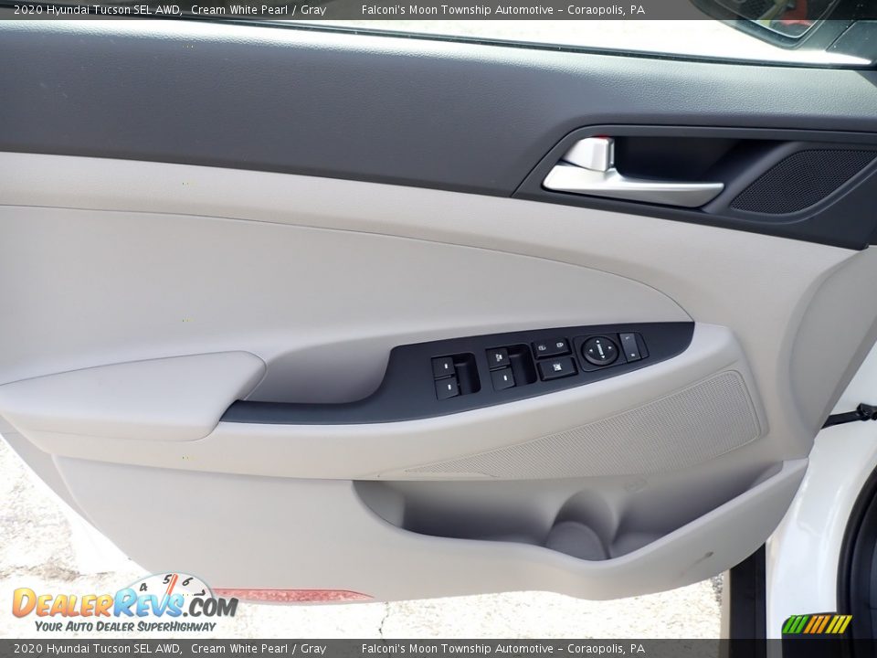 2020 Hyundai Tucson SEL AWD Cream White Pearl / Gray Photo #10