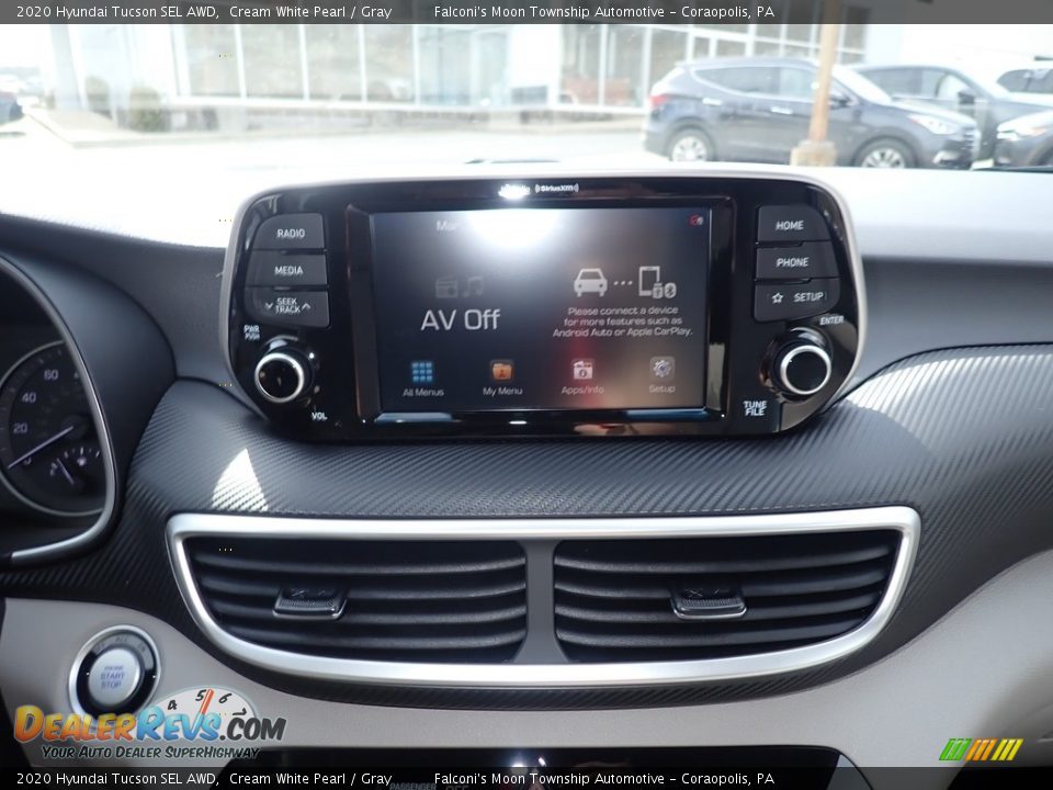 2020 Hyundai Tucson SEL AWD Cream White Pearl / Gray Photo #13