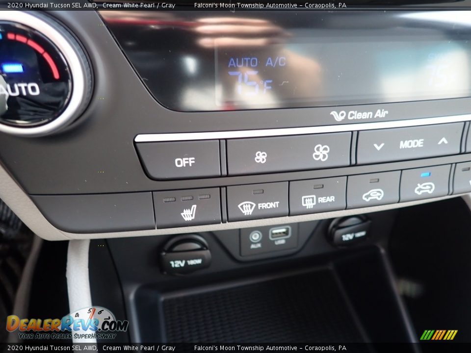 2020 Hyundai Tucson SEL AWD Cream White Pearl / Gray Photo #15