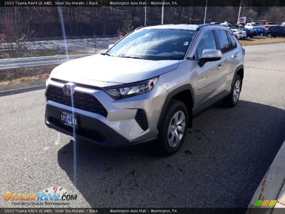 2020 Toyota RAV4 LE AWD Silver Sky Metallic / Black Photo #31