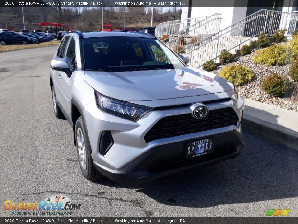 2020 Toyota RAV4 LE AWD Silver Sky Metallic / Black Photo #32