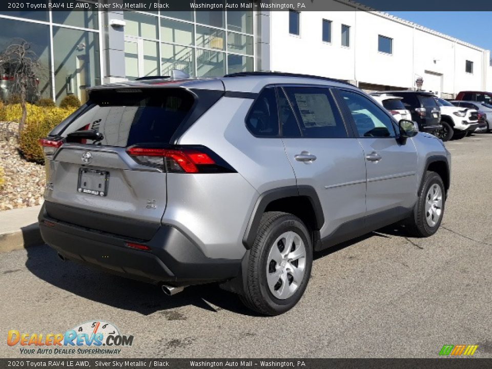 2020 Toyota RAV4 LE AWD Silver Sky Metallic / Black Photo #33