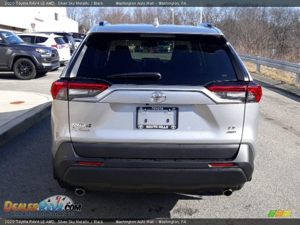 2020 Toyota RAV4 LE AWD Silver Sky Metallic / Black Photo #34