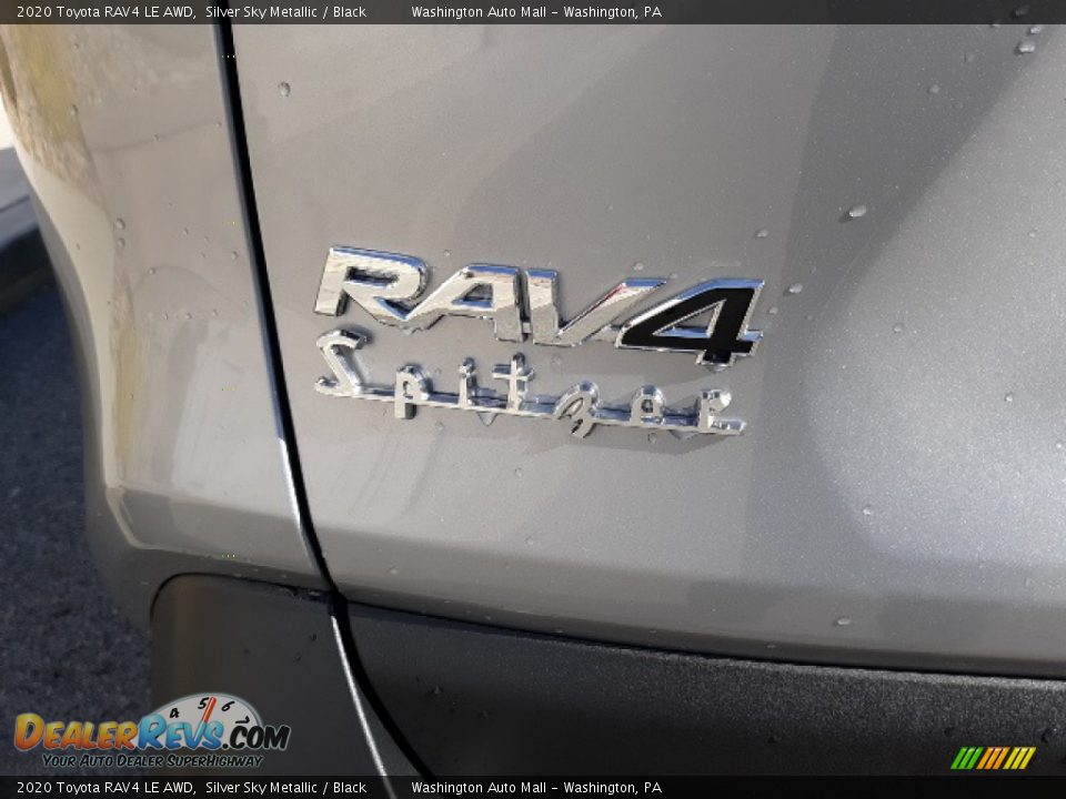 2020 Toyota RAV4 LE AWD Silver Sky Metallic / Black Photo #35