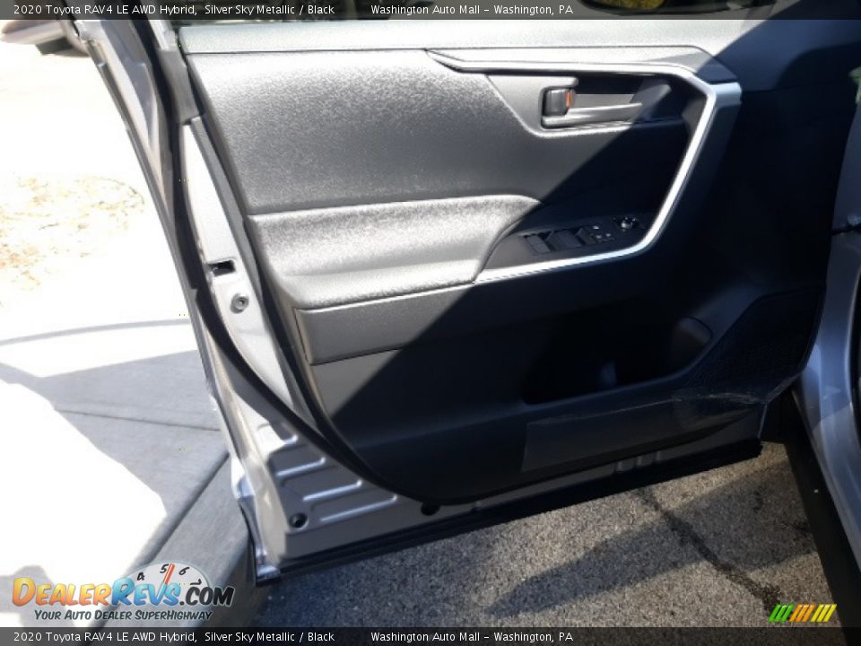 2020 Toyota RAV4 LE AWD Hybrid Silver Sky Metallic / Black Photo #23