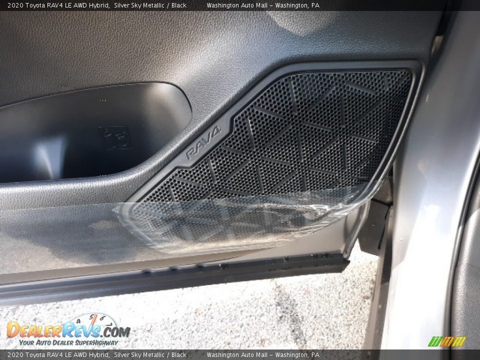 2020 Toyota RAV4 LE AWD Hybrid Silver Sky Metallic / Black Photo #24
