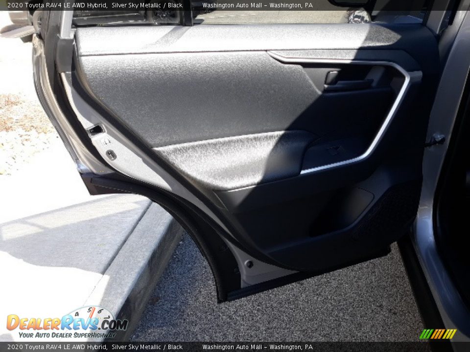 2020 Toyota RAV4 LE AWD Hybrid Silver Sky Metallic / Black Photo #28