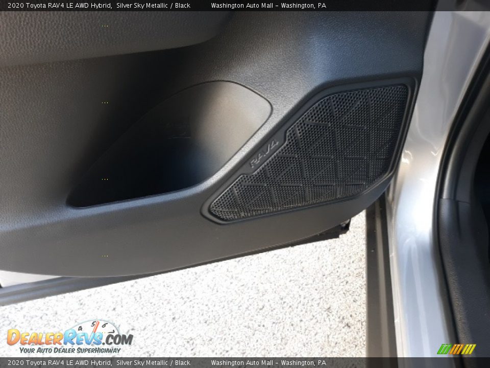 2020 Toyota RAV4 LE AWD Hybrid Silver Sky Metallic / Black Photo #29
