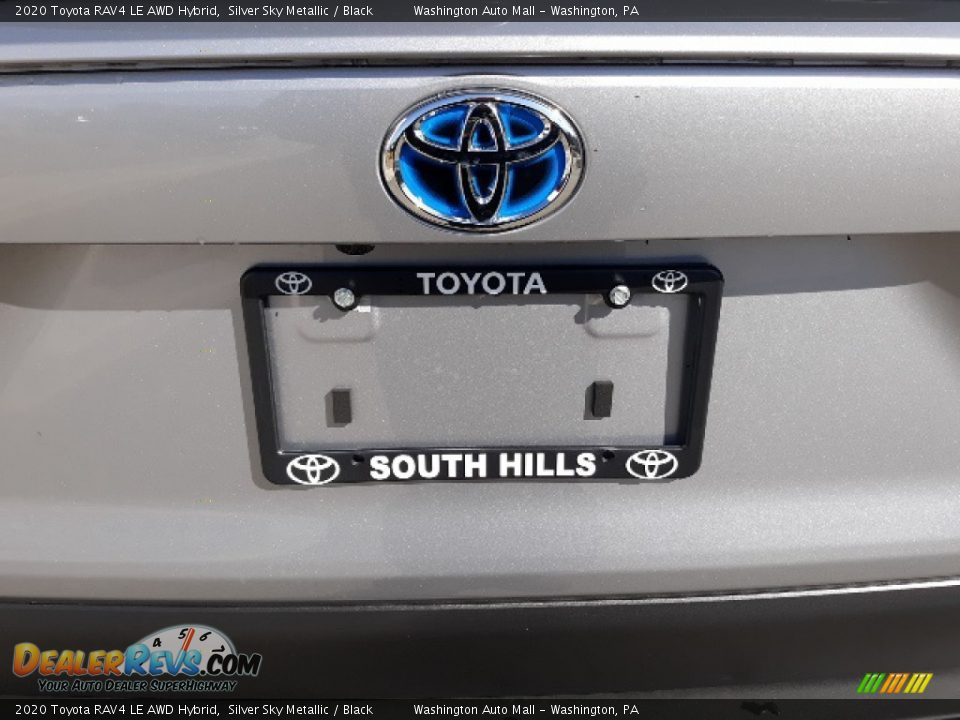 2020 Toyota RAV4 LE AWD Hybrid Silver Sky Metallic / Black Photo #36