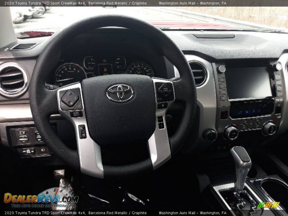2020 Toyota Tundra TRD Sport CrewMax 4x4 Barcelona Red Metallic / Graphite Photo #3