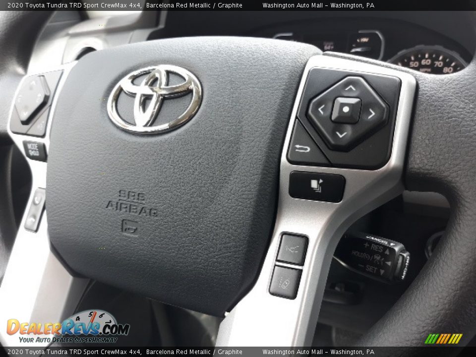 2020 Toyota Tundra TRD Sport CrewMax 4x4 Barcelona Red Metallic / Graphite Photo #6