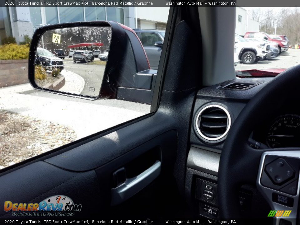 2020 Toyota Tundra TRD Sport CrewMax 4x4 Barcelona Red Metallic / Graphite Photo #7
