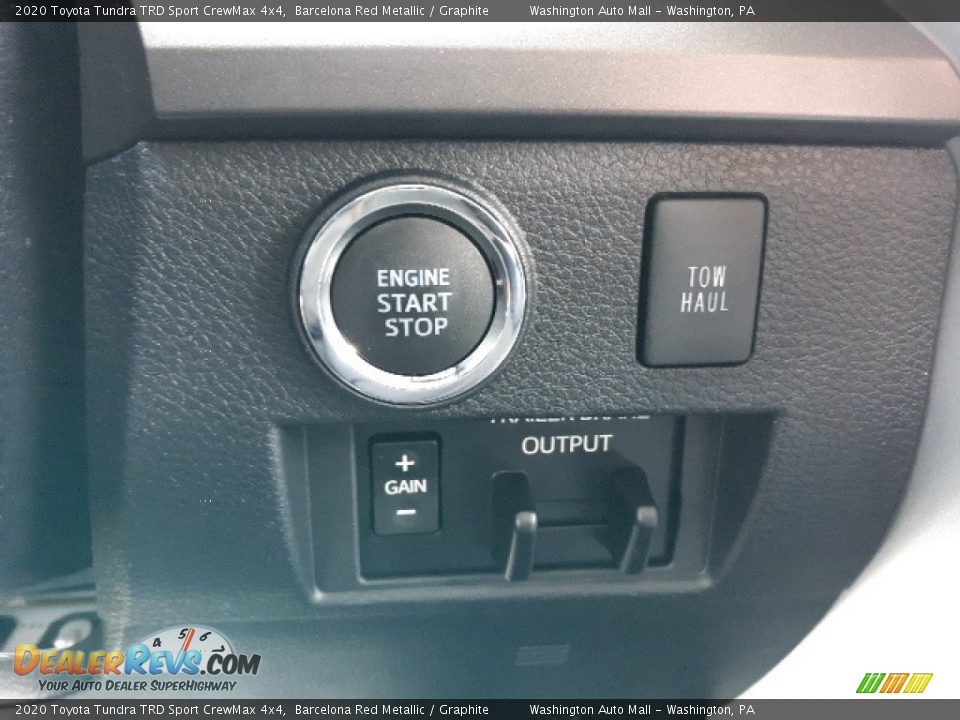 2020 Toyota Tundra TRD Sport CrewMax 4x4 Barcelona Red Metallic / Graphite Photo #10