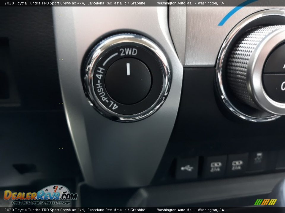 2020 Toyota Tundra TRD Sport CrewMax 4x4 Barcelona Red Metallic / Graphite Photo #13