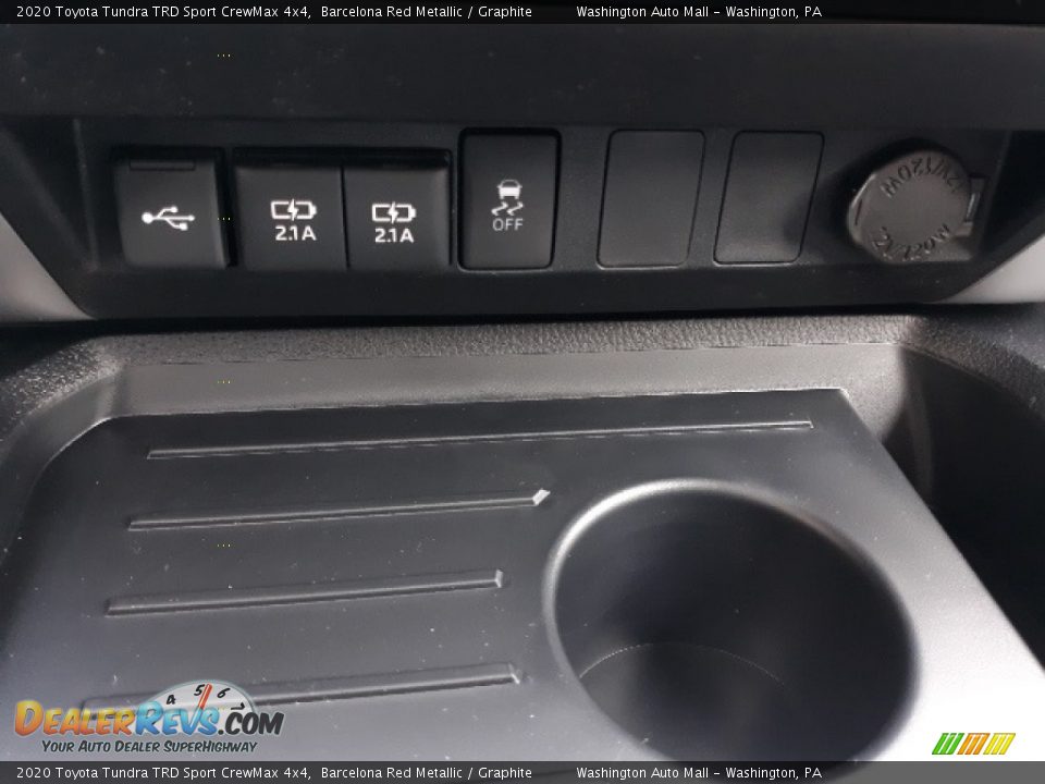 2020 Toyota Tundra TRD Sport CrewMax 4x4 Barcelona Red Metallic / Graphite Photo #14