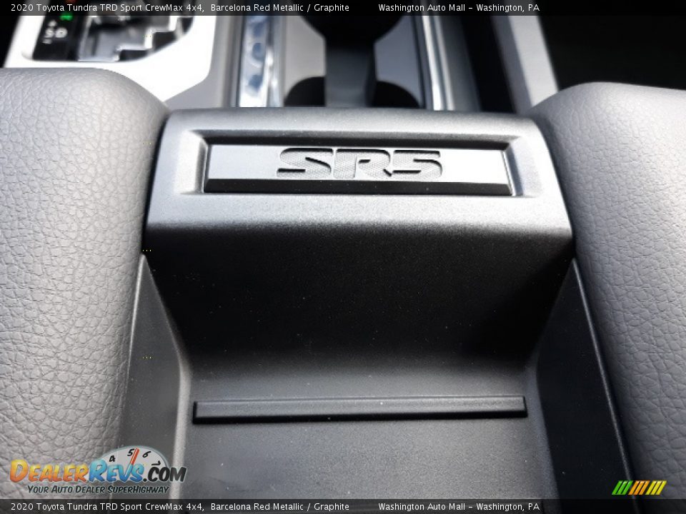 2020 Toyota Tundra TRD Sport CrewMax 4x4 Barcelona Red Metallic / Graphite Photo #17