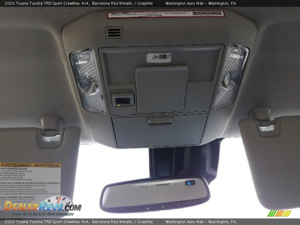 2020 Toyota Tundra TRD Sport CrewMax 4x4 Barcelona Red Metallic / Graphite Photo #19