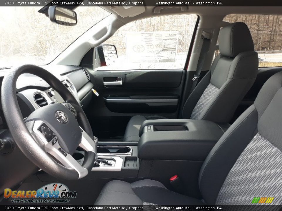 2020 Toyota Tundra TRD Sport CrewMax 4x4 Barcelona Red Metallic / Graphite Photo #21