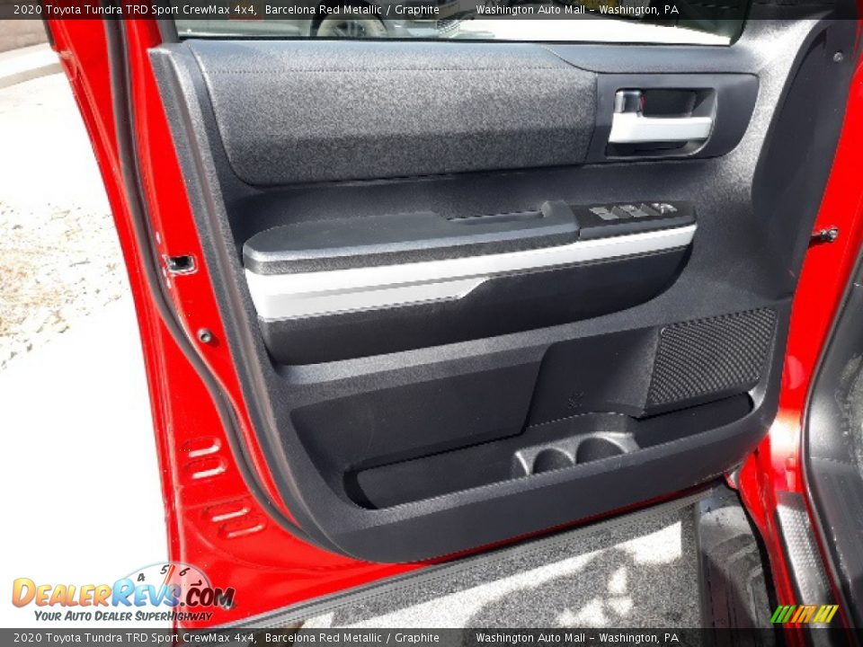 2020 Toyota Tundra TRD Sport CrewMax 4x4 Barcelona Red Metallic / Graphite Photo #24