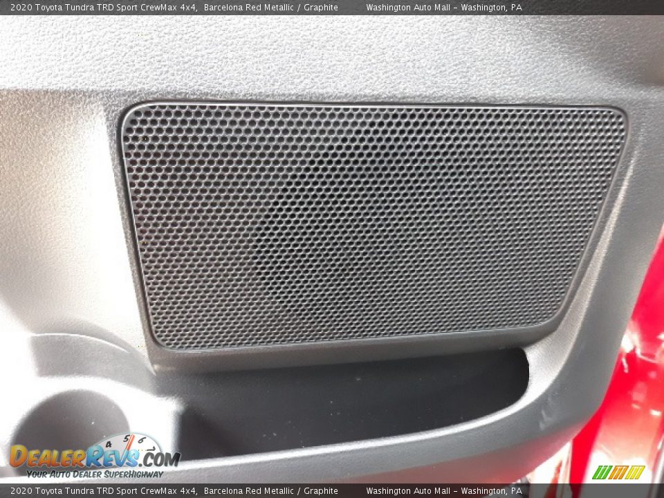 2020 Toyota Tundra TRD Sport CrewMax 4x4 Barcelona Red Metallic / Graphite Photo #25