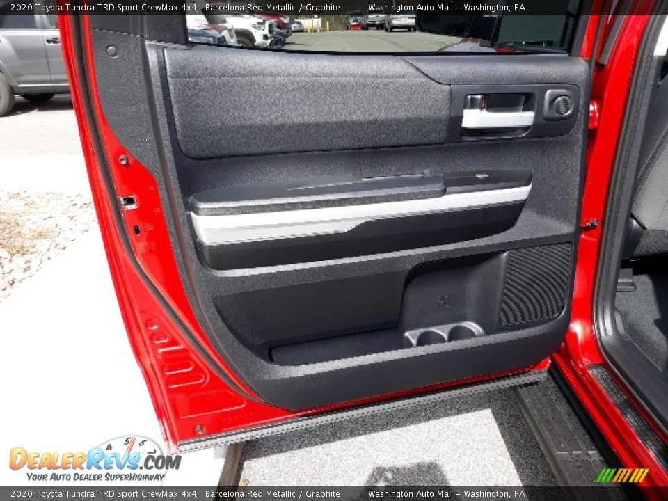 2020 Toyota Tundra TRD Sport CrewMax 4x4 Barcelona Red Metallic / Graphite Photo #31