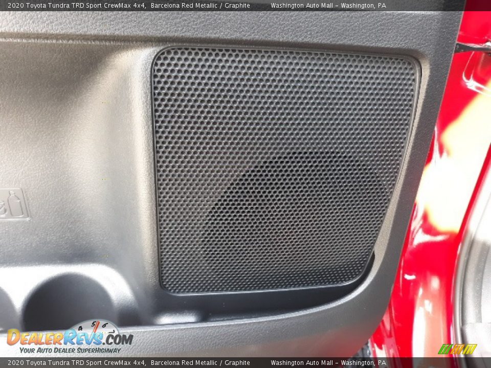 2020 Toyota Tundra TRD Sport CrewMax 4x4 Barcelona Red Metallic / Graphite Photo #33