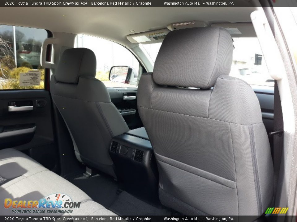 2020 Toyota Tundra TRD Sport CrewMax 4x4 Barcelona Red Metallic / Graphite Photo #34