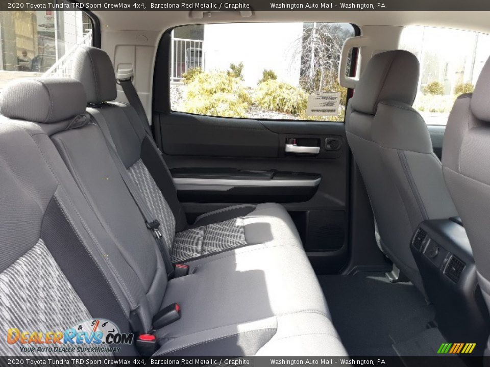 2020 Toyota Tundra TRD Sport CrewMax 4x4 Barcelona Red Metallic / Graphite Photo #35
