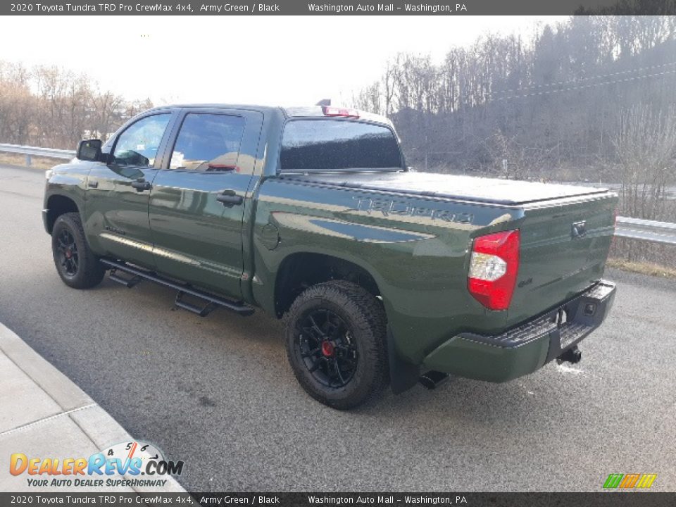 2020 Toyota Tundra TRD Pro CrewMax 4x4 Army Green / Black Photo #2