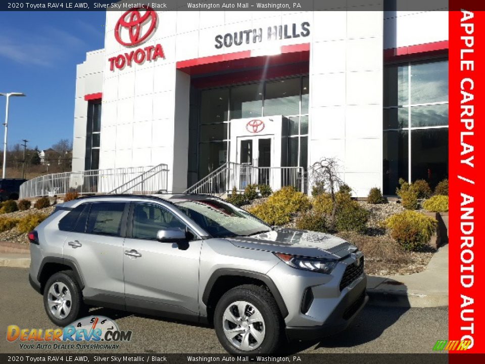 2020 Toyota RAV4 LE AWD Silver Sky Metallic / Black Photo #1