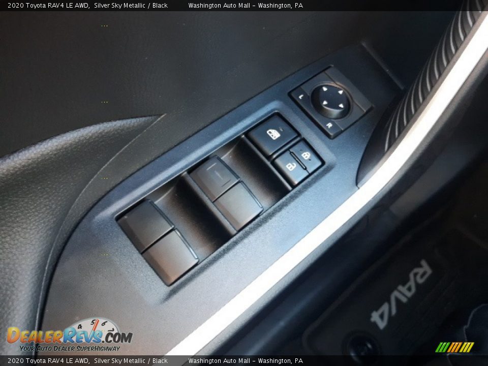 2020 Toyota RAV4 LE AWD Silver Sky Metallic / Black Photo #8