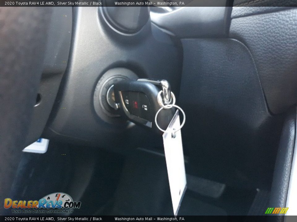 2020 Toyota RAV4 LE AWD Silver Sky Metallic / Black Photo #10