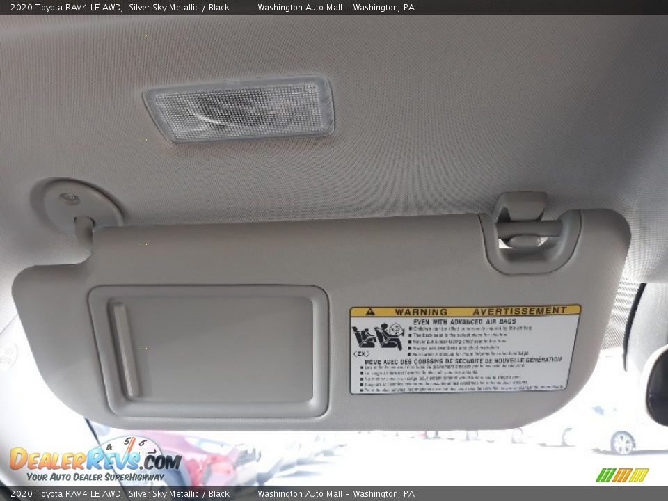2020 Toyota RAV4 LE AWD Silver Sky Metallic / Black Photo #16