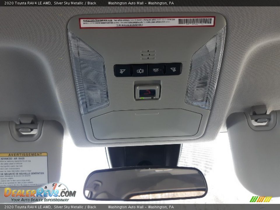 2020 Toyota RAV4 LE AWD Silver Sky Metallic / Black Photo #17