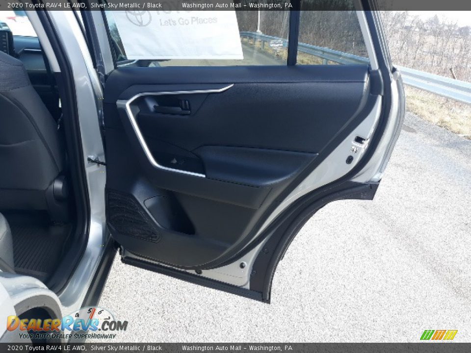2020 Toyota RAV4 LE AWD Silver Sky Metallic / Black Photo #34
