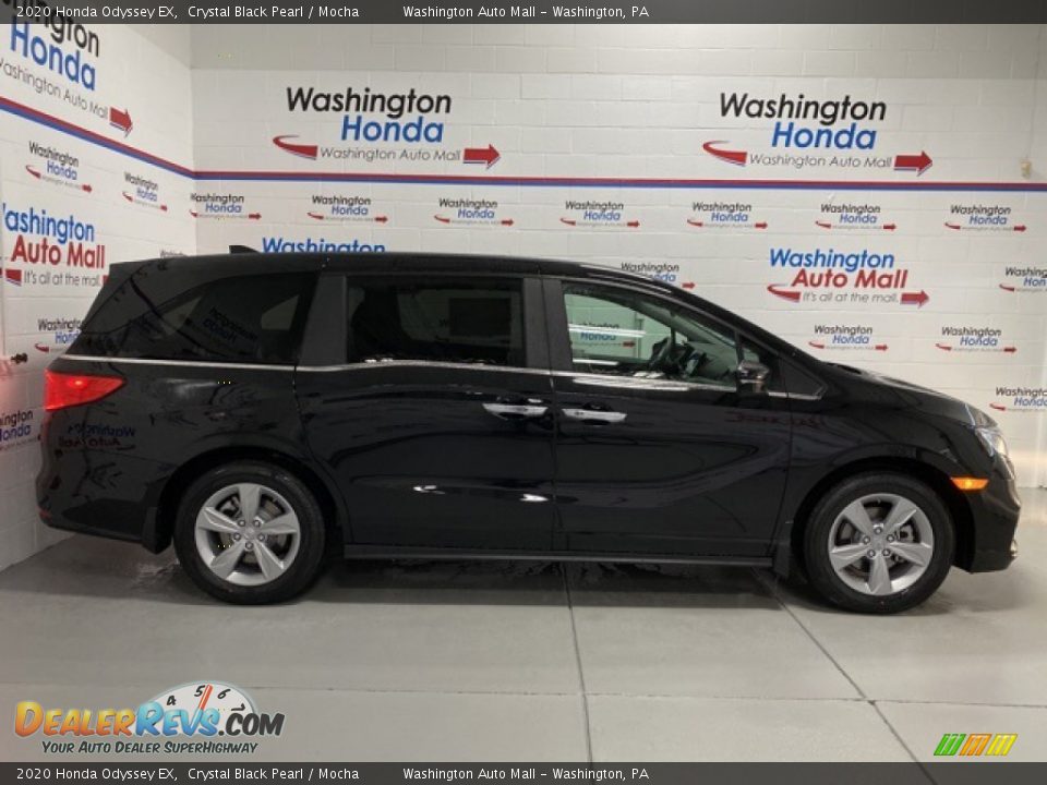 2020 Honda Odyssey EX Crystal Black Pearl / Mocha Photo #1