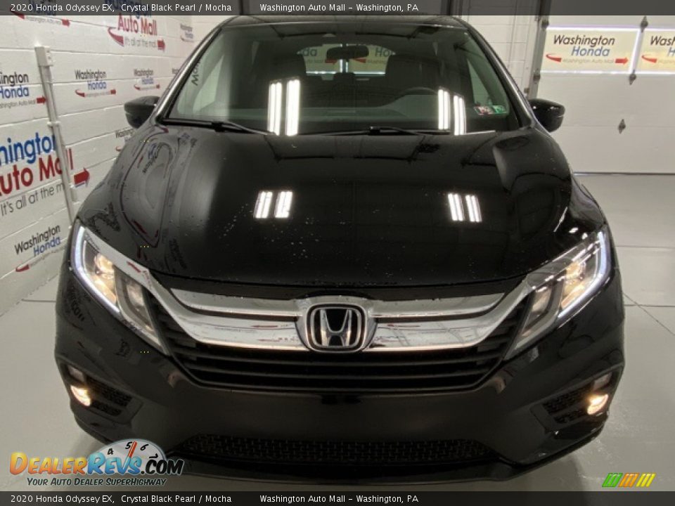 2020 Honda Odyssey EX Crystal Black Pearl / Mocha Photo #3