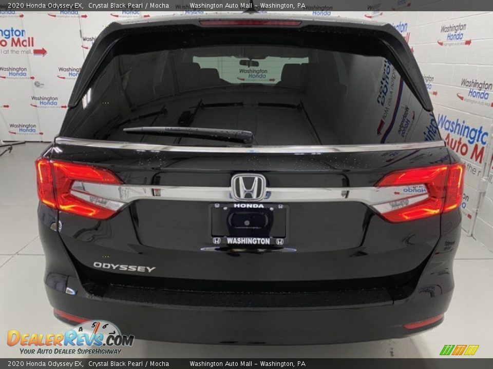 2020 Honda Odyssey EX Crystal Black Pearl / Mocha Photo #7