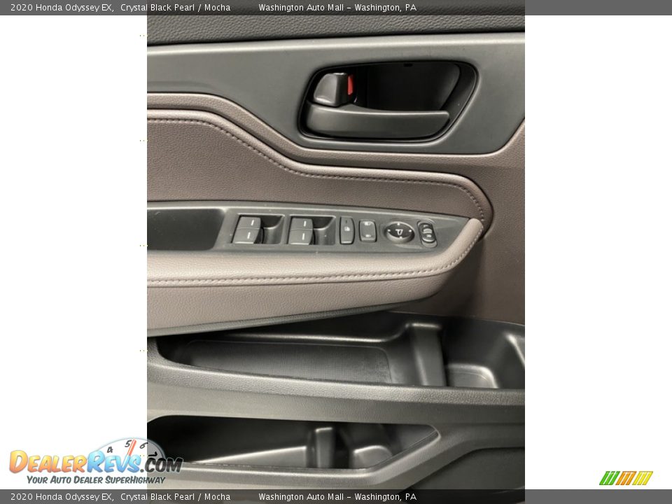 2020 Honda Odyssey EX Crystal Black Pearl / Mocha Photo #11