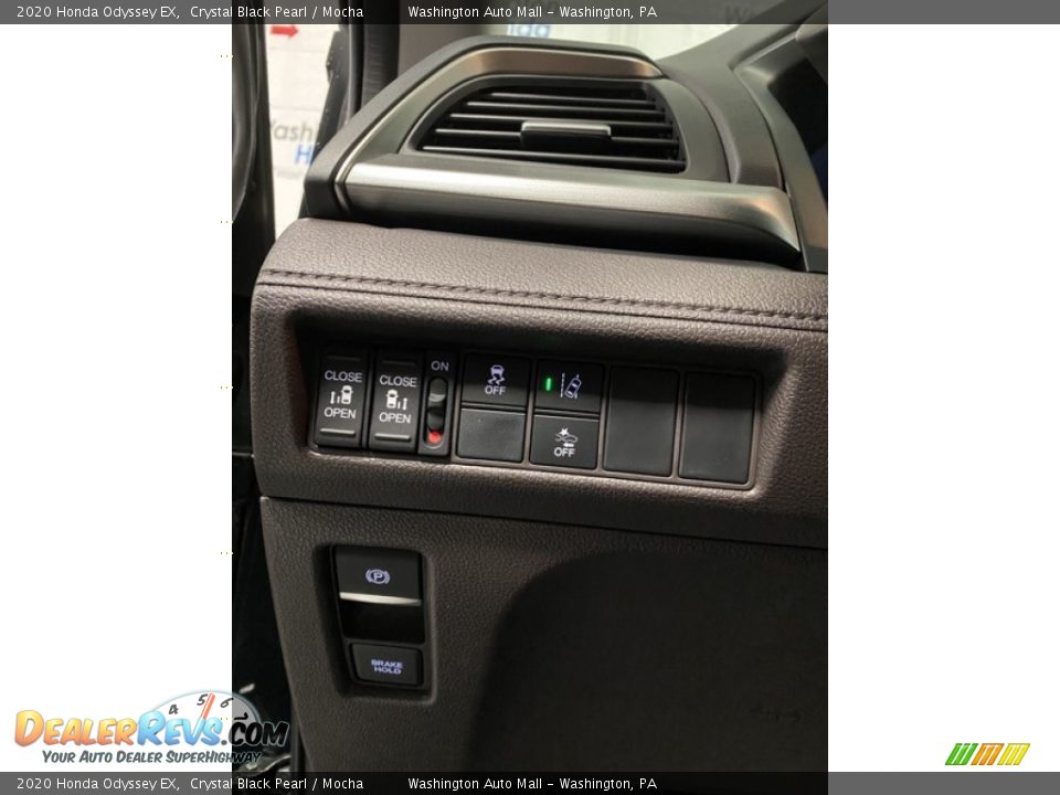 2020 Honda Odyssey EX Crystal Black Pearl / Mocha Photo #12