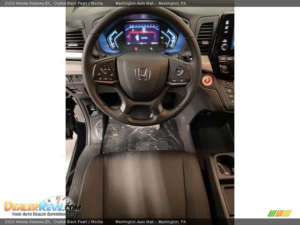 2020 Honda Odyssey EX Crystal Black Pearl / Mocha Photo #13