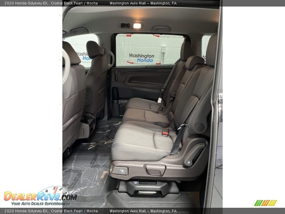 2020 Honda Odyssey EX Crystal Black Pearl / Mocha Photo #17