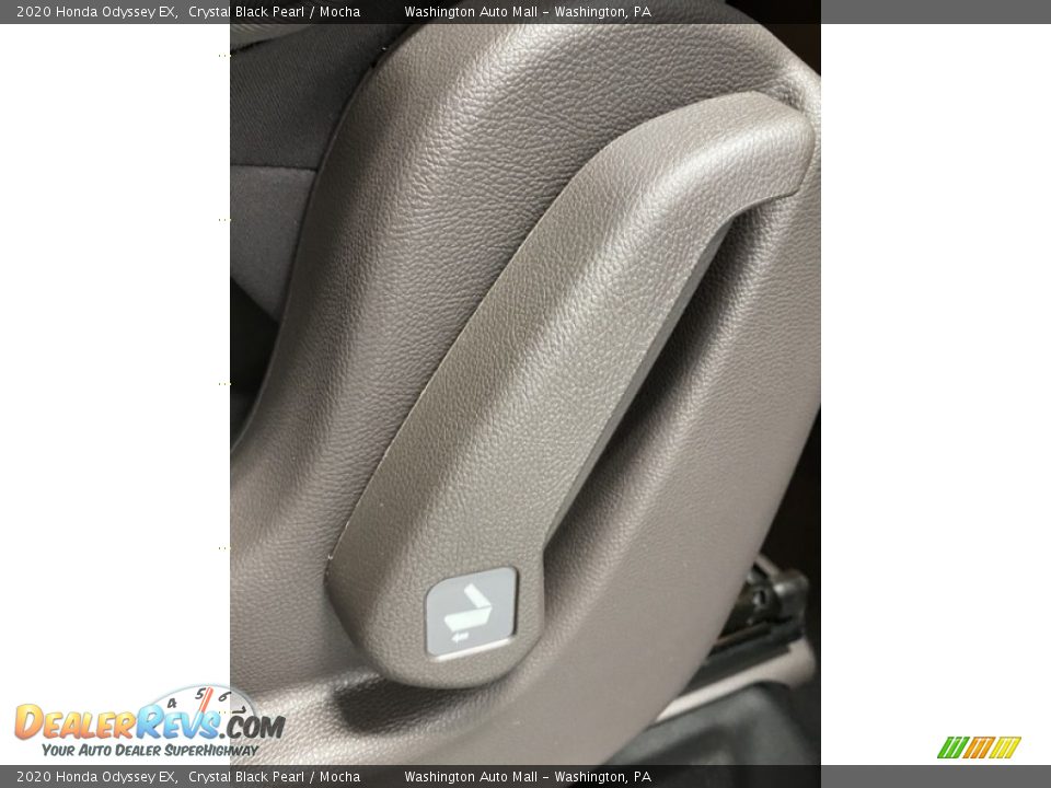 2020 Honda Odyssey EX Crystal Black Pearl / Mocha Photo #19