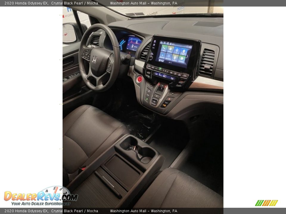 2020 Honda Odyssey EX Crystal Black Pearl / Mocha Photo #25