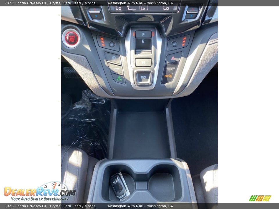 2020 Honda Odyssey EX Crystal Black Pearl / Mocha Photo #31